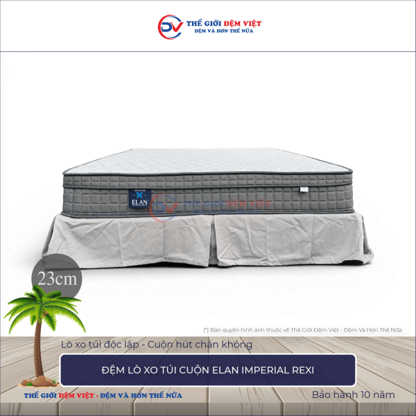 Đệm lò xo túi cuộn Elan IMPERIAL REXI